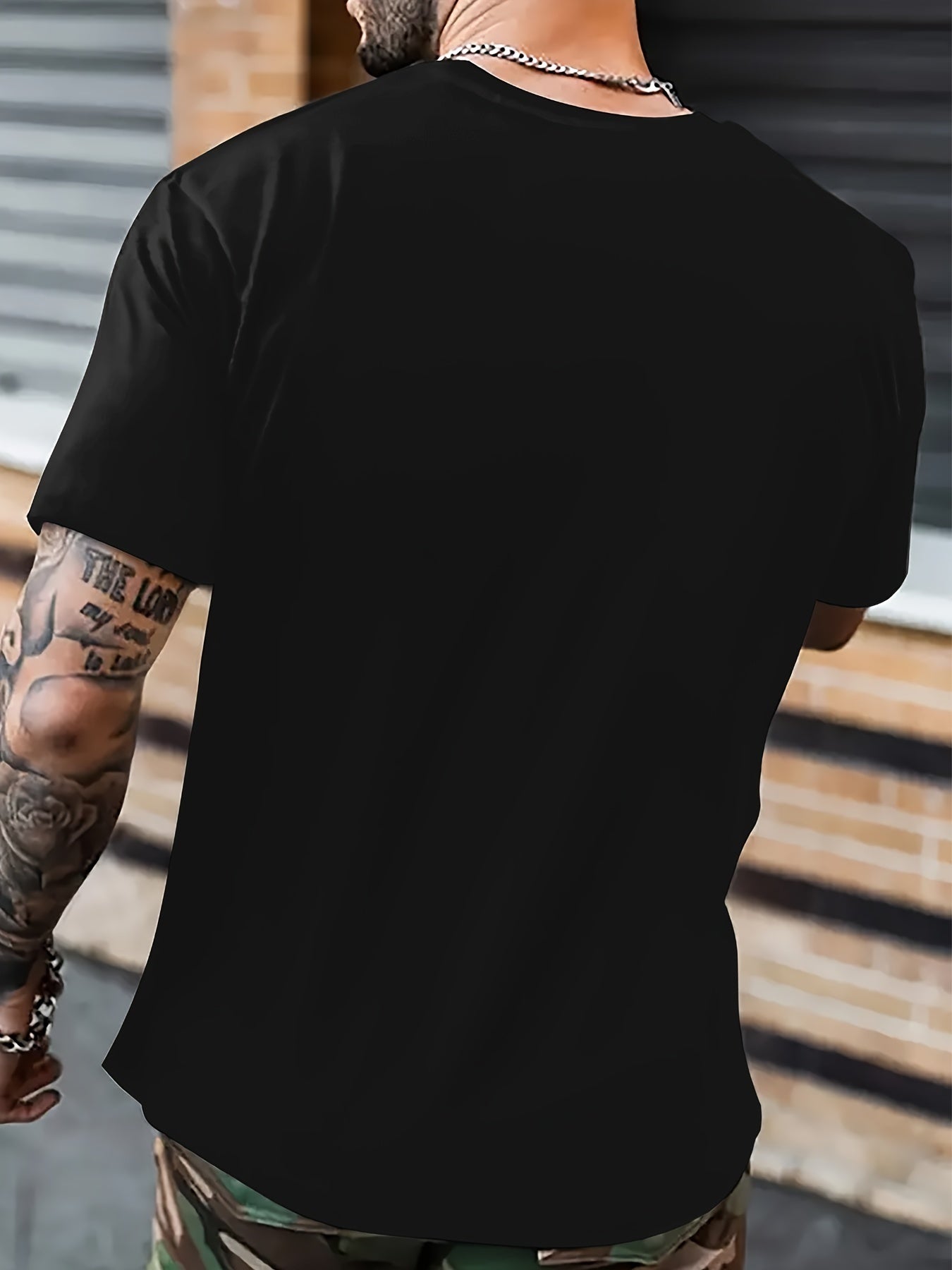 Men's Squirrel Printed T-shirt - Casual Round Neck, Short Sleeve, Summer Outdoor Shirt, Breathable Polyester Fiber