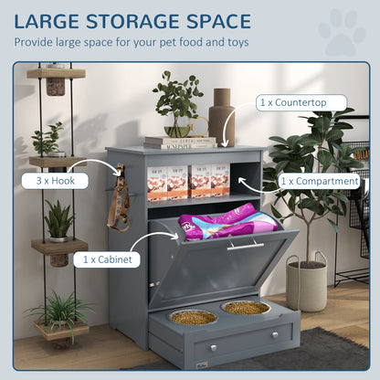 Pet Feeder Stations, Lockers, Dog Food Storage Containers
