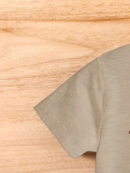 Men's Casual Round Neck T-shirt -1979 Vintage Teddy Bear Print