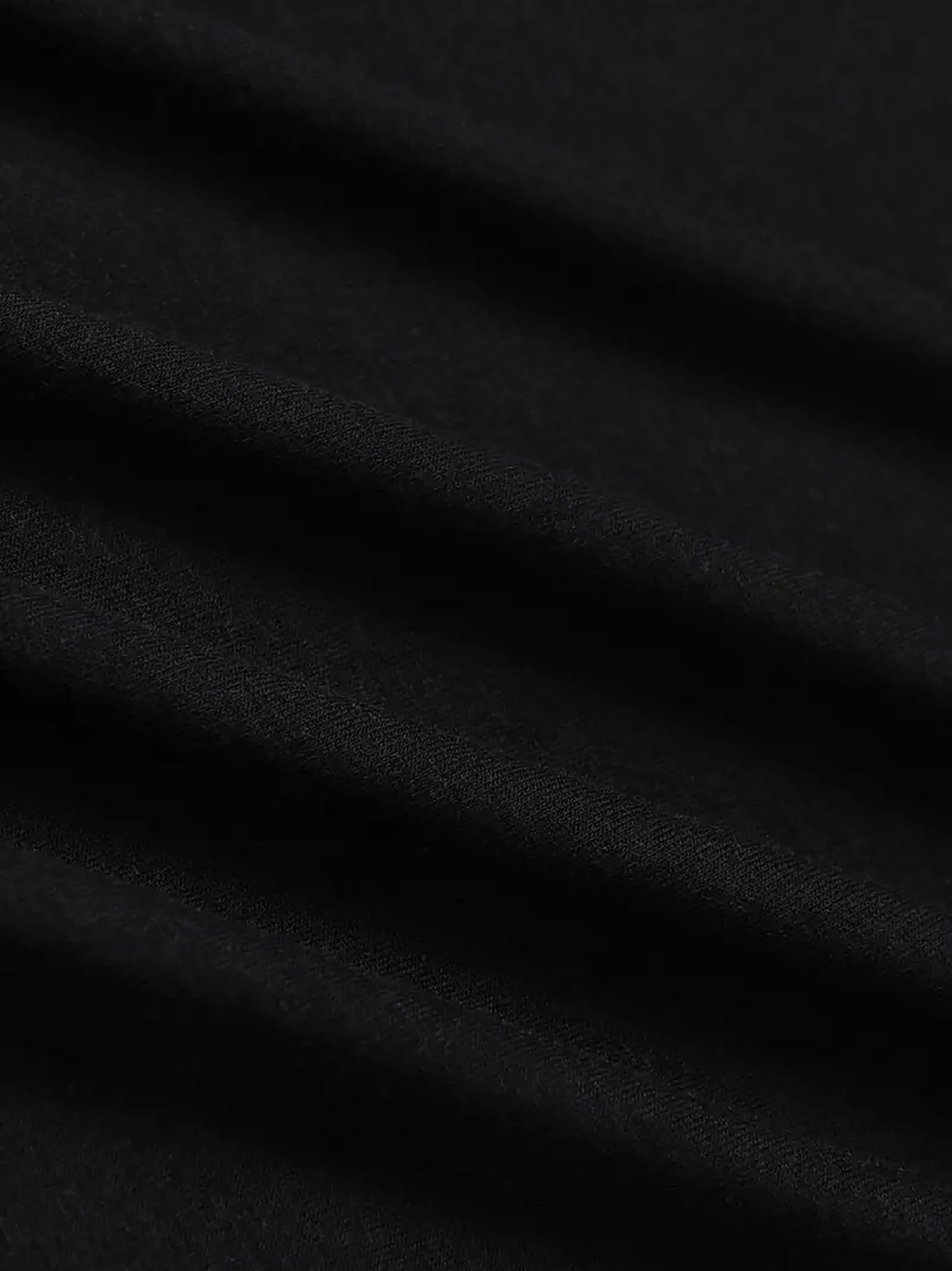 Close-up of black fabric texture